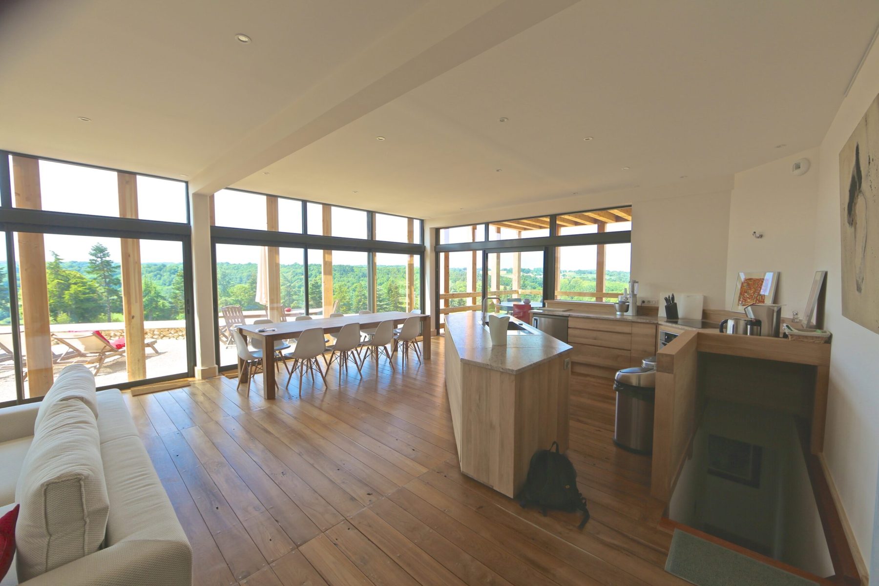 Montagenet -Gîte Lotus - Pièce à vivre (1)