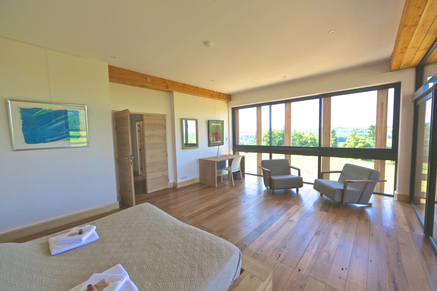 Montagenet - Suite parentale (1er étage) du gîte Lotus